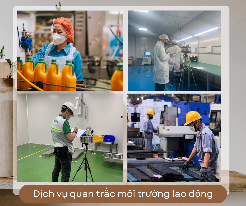 Dịch vụ quan trắc môi trường lao động