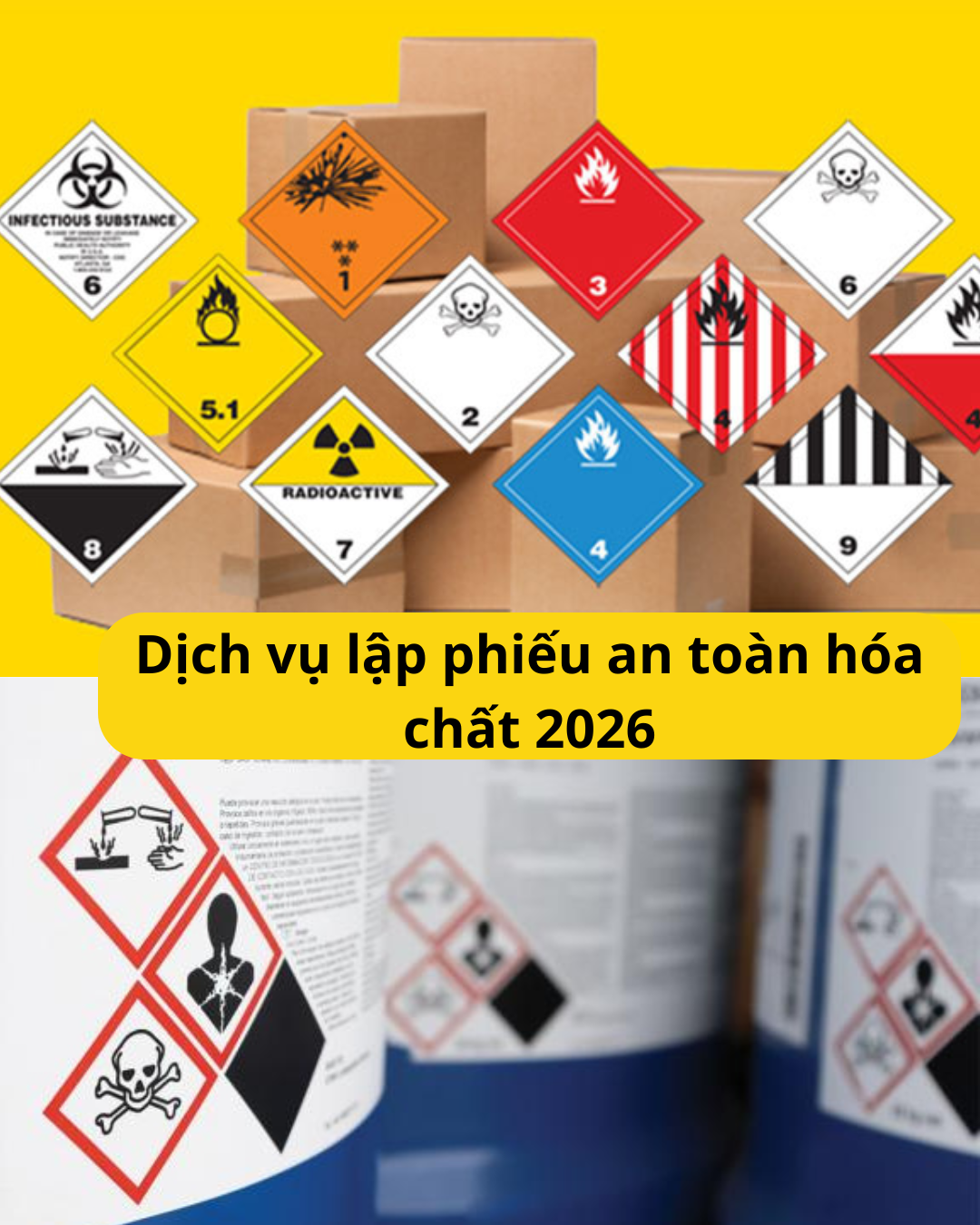 Dịch vụ lập phiếu an toàn hóa chất 2026