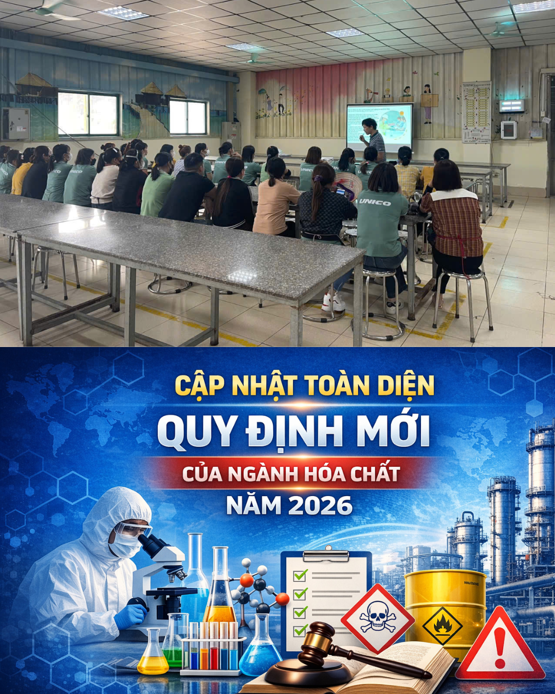 Dịch vụ huấn luyện an toàn hóa chất theo Nghị định 25