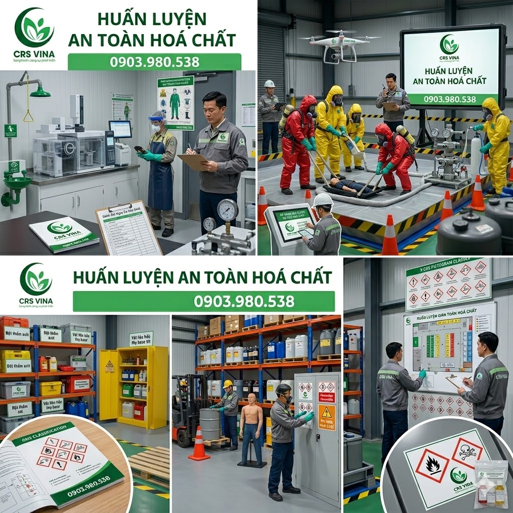 Đơn vị đào tạo an toàn chuyên ngành hóa chất tại Thanh Hóa