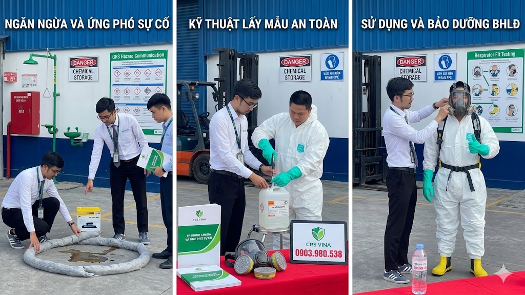 Đơn vị đào tạo an toàn chuyên ngành hóa chất tại Bắc Ninh