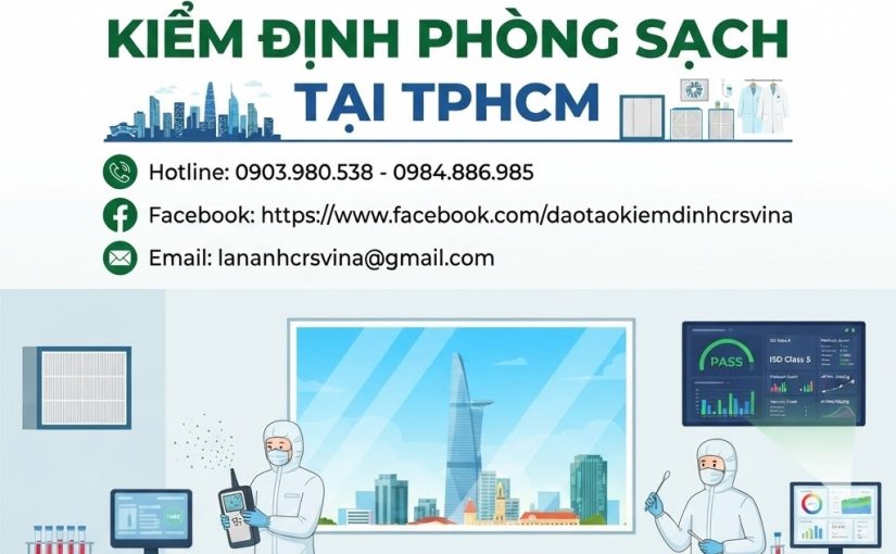 Kiểm định phòng sạch tại TPHCM