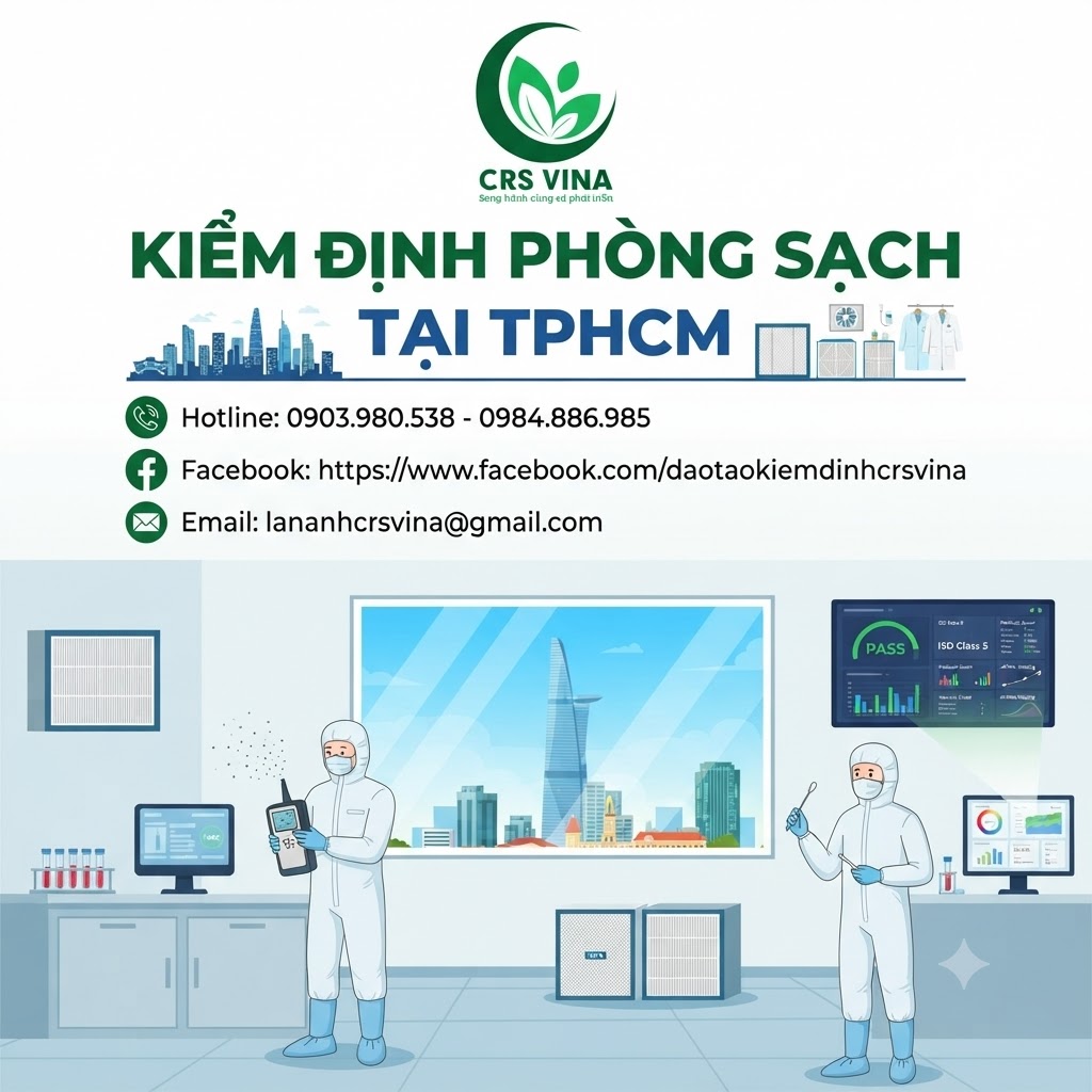 Kiểm định phòng sạch tại TPHCM