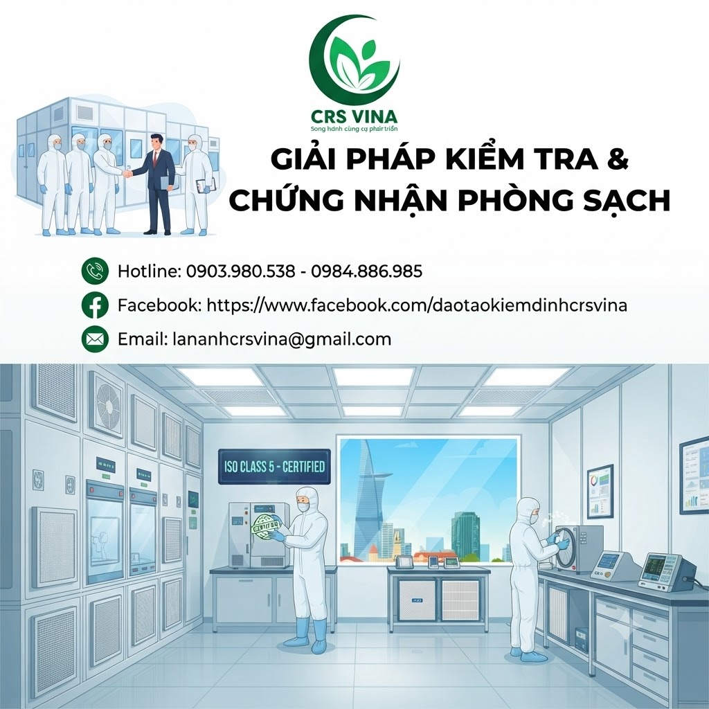 Kiểm định phòng sạch tại TPHCM