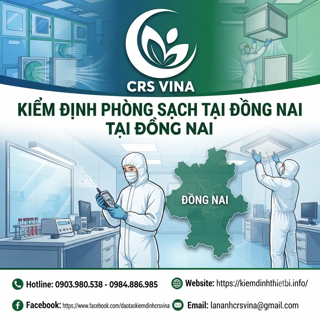Kiểm định phòng sạch tại Đồng Nai
